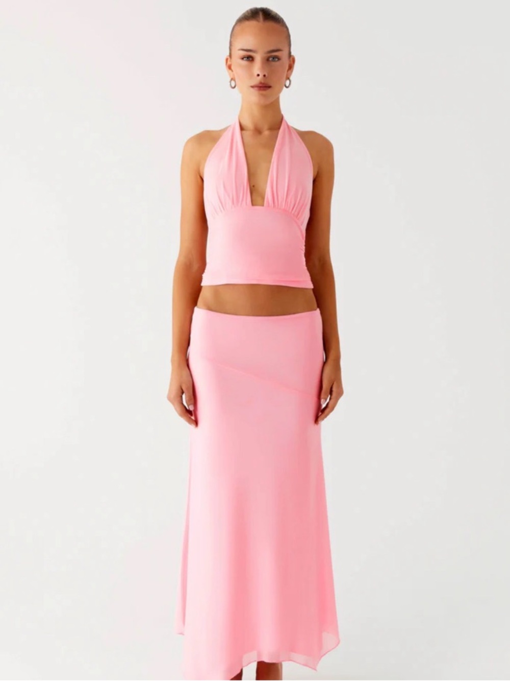 Peppermayo Baby Pink Halter Top - Picture 2 of 6